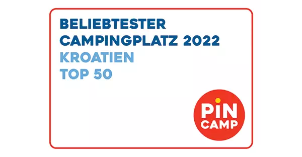 Beloning Beliebtester campingplatz 2022 Kroatien top 50 - Kamp Kovačine, Cres