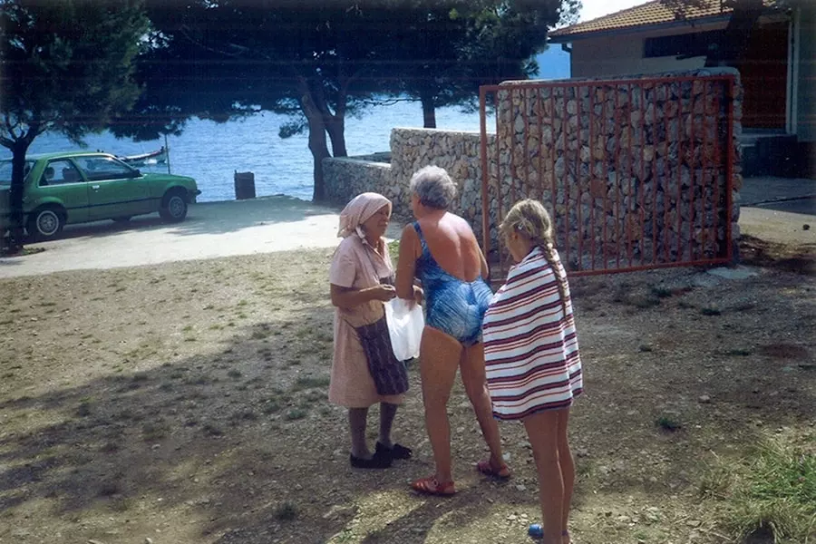 Karaula nekada i sada - Kamp Kovačine, Cres