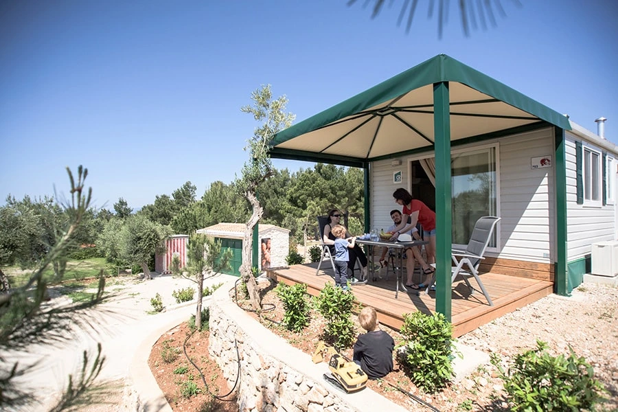 Campen mit Kindern, Campinganlage Kovačine, Cres