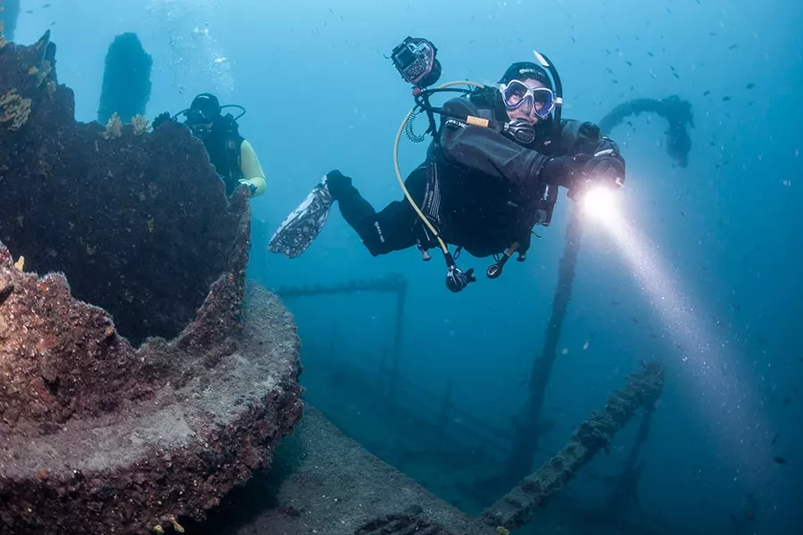 The best diving locations, Kovačine Camp, Cres