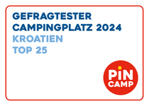 Beliebtester campingplatz 2024 Kroatien top 25 - Kovačine Camp, Cres