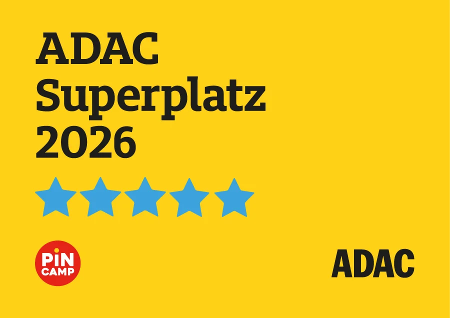 Certificato ADAC Superplatz 2025 con 5 stelle per campeggi di altissima qualità